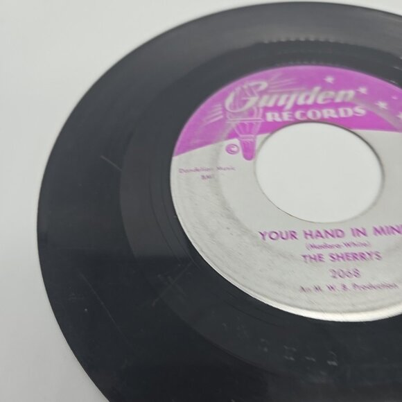Pop Pop Pop Pie / Your Hand In Mine by The Sherrys 45 RPM Vinyl The Popeye Dance - Picture 5 of 5